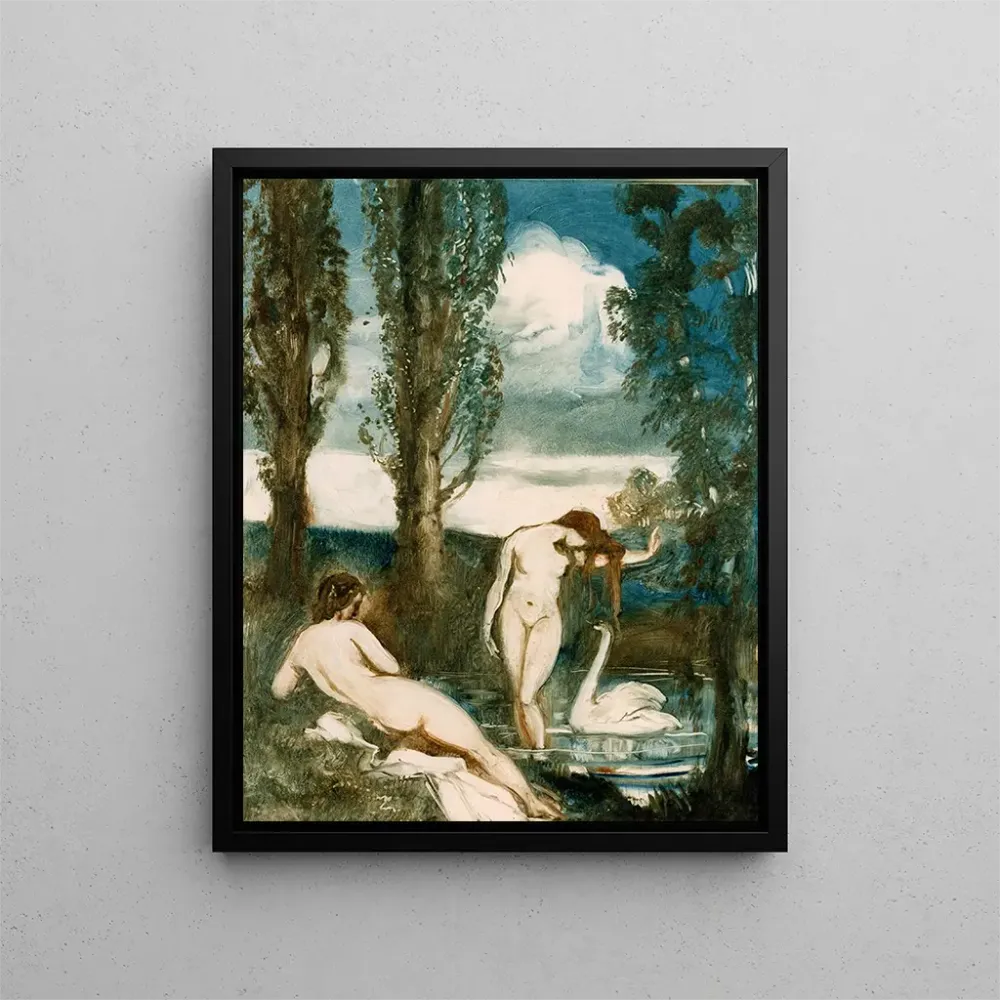 Tableau Les Baigneuses - Albert Sterner | Reproduction