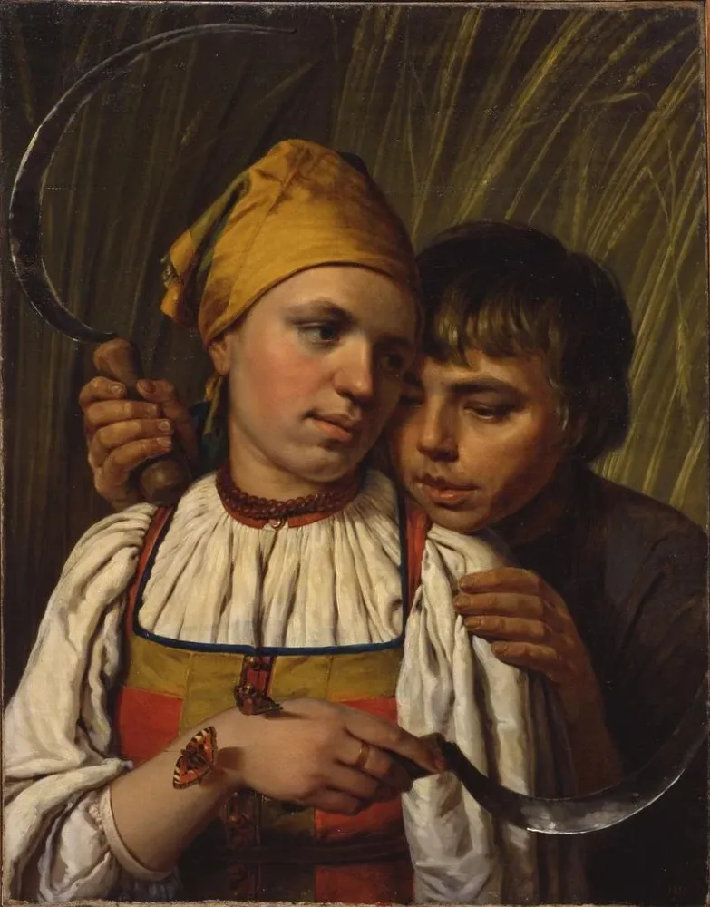 Tableau Les faucheurs - Alexei Venetsianov | Reproduction