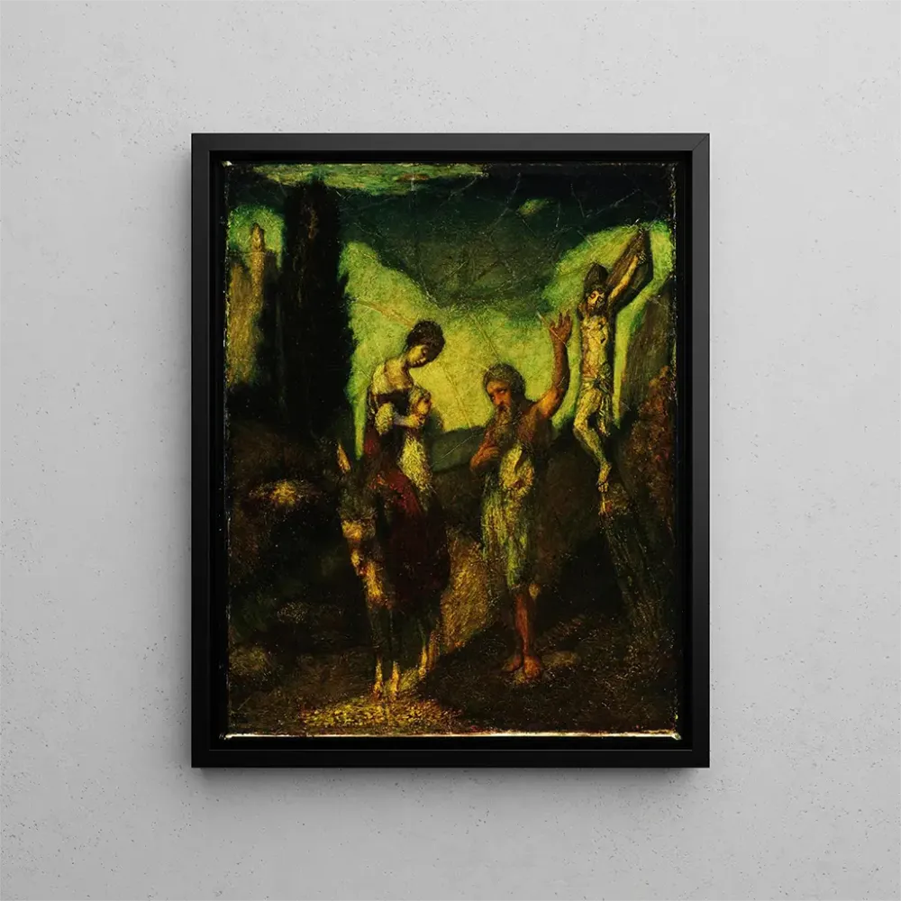 Tableau L'histoire de la croix - Albert Pinkham Ryder | Reproduction
