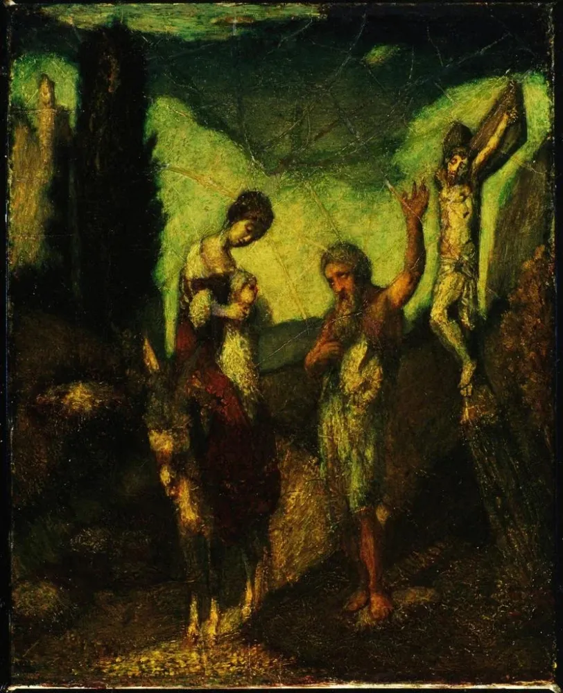Tableau L'histoire de la croix - Albert Pinkham Ryder | Reproduction