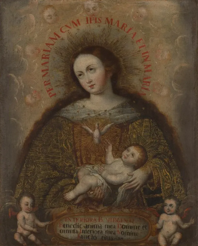 Tableau L'âme de la Vierge Marie - Anonyme | Reproduction