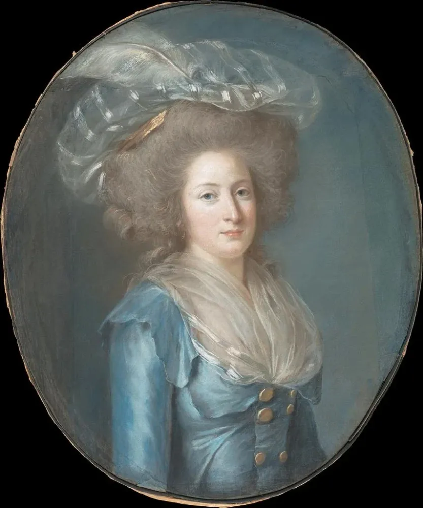 Tableau Madame Élisabeth de France 1764-1794 - Adélaïde Labille-Guiard | Reproduction