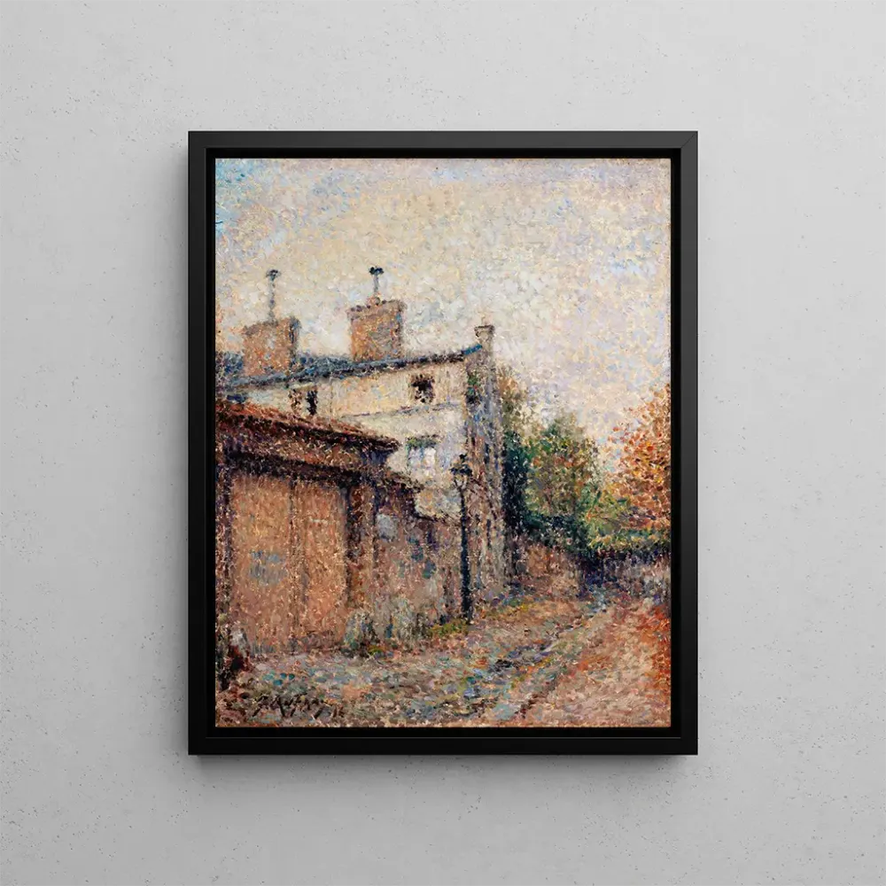 Tableau La maison de Balzac, rue Berton, Passy - Georges Aufray | Reproduction