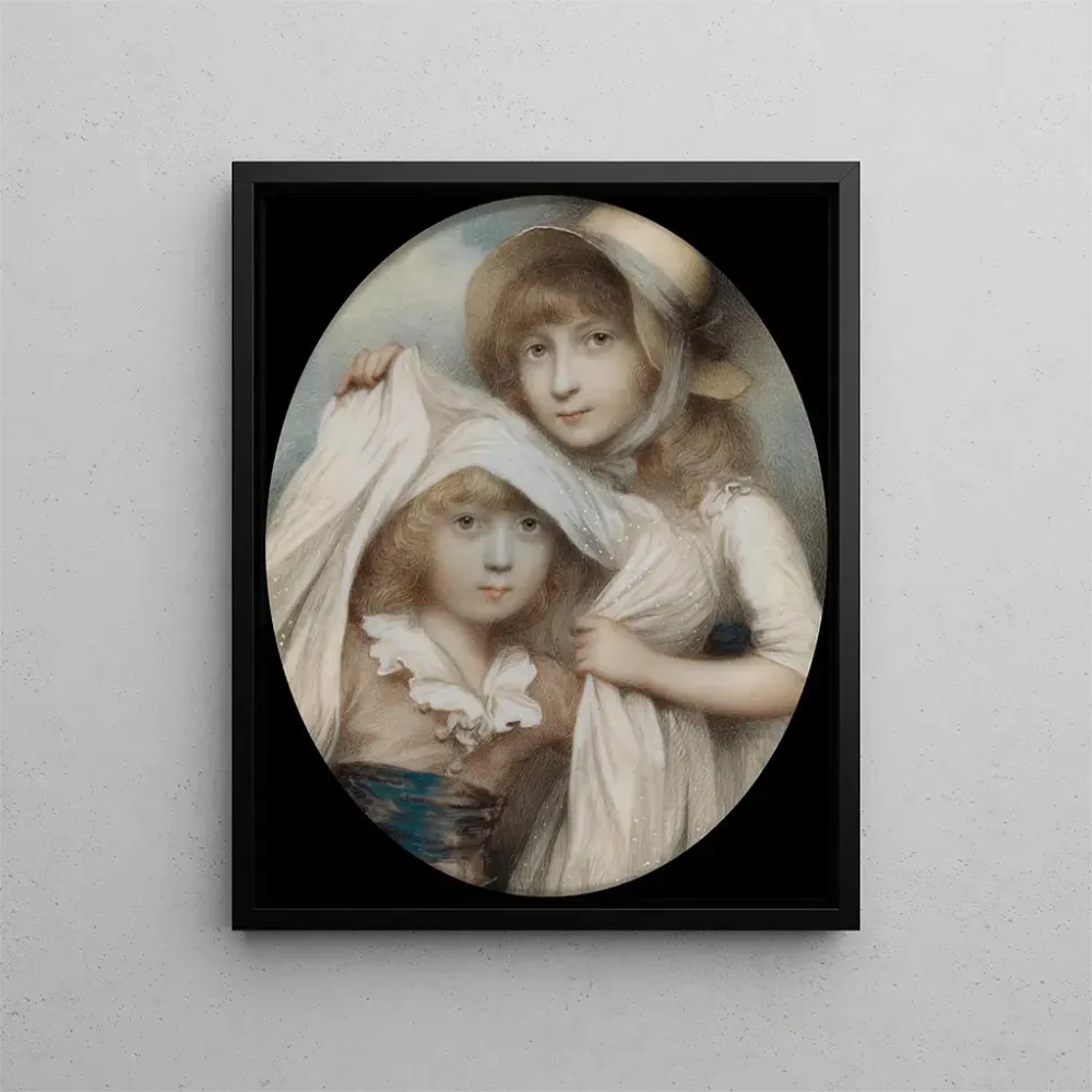 Tableau Mary et Nathaniel Jefferys - Andrew Plimer | Reproduction