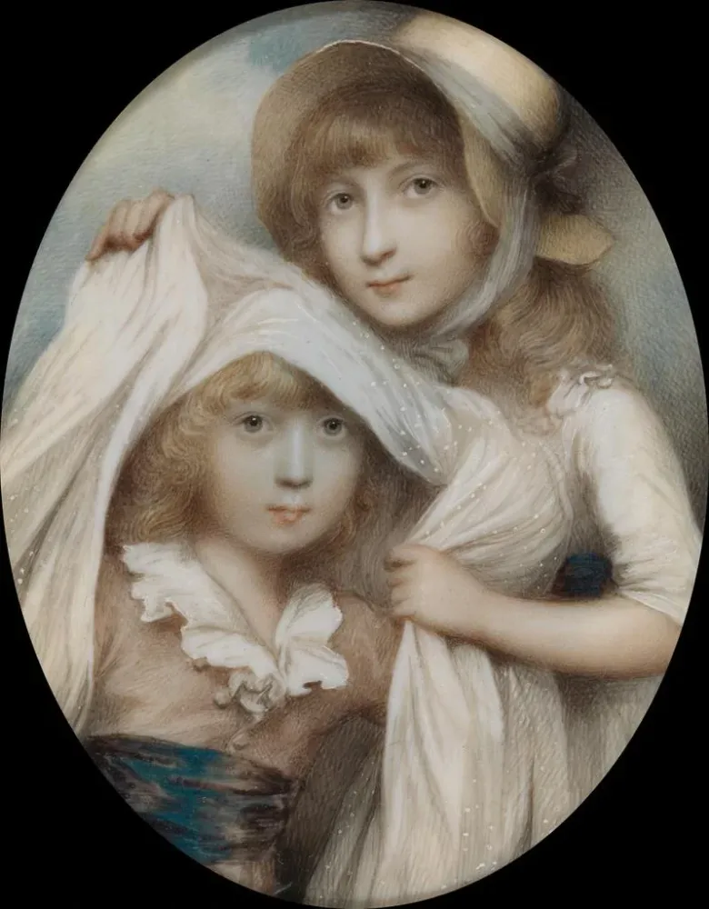 Tableau Mary et Nathaniel Jefferys - Andrew Plimer | Reproduction