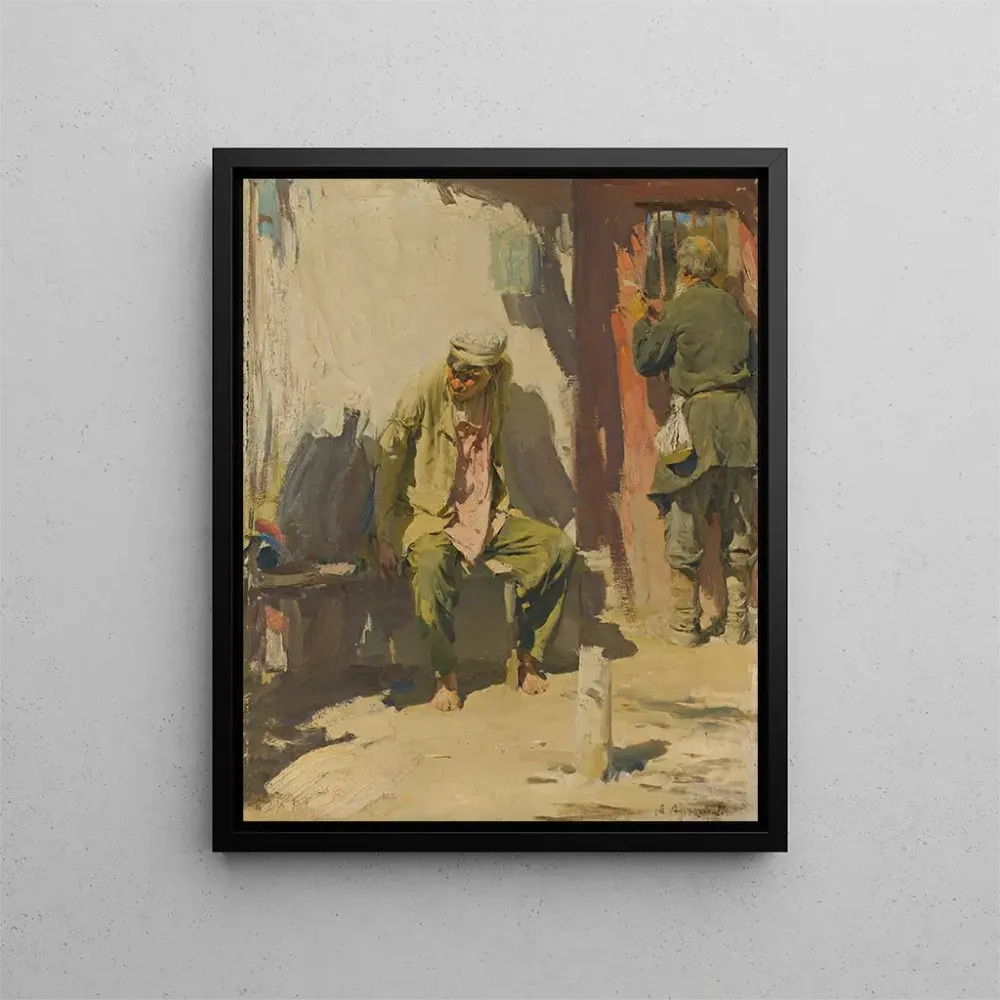 Tableau Mendiants - Abram Efimovich Arkhipov | Reproduction
