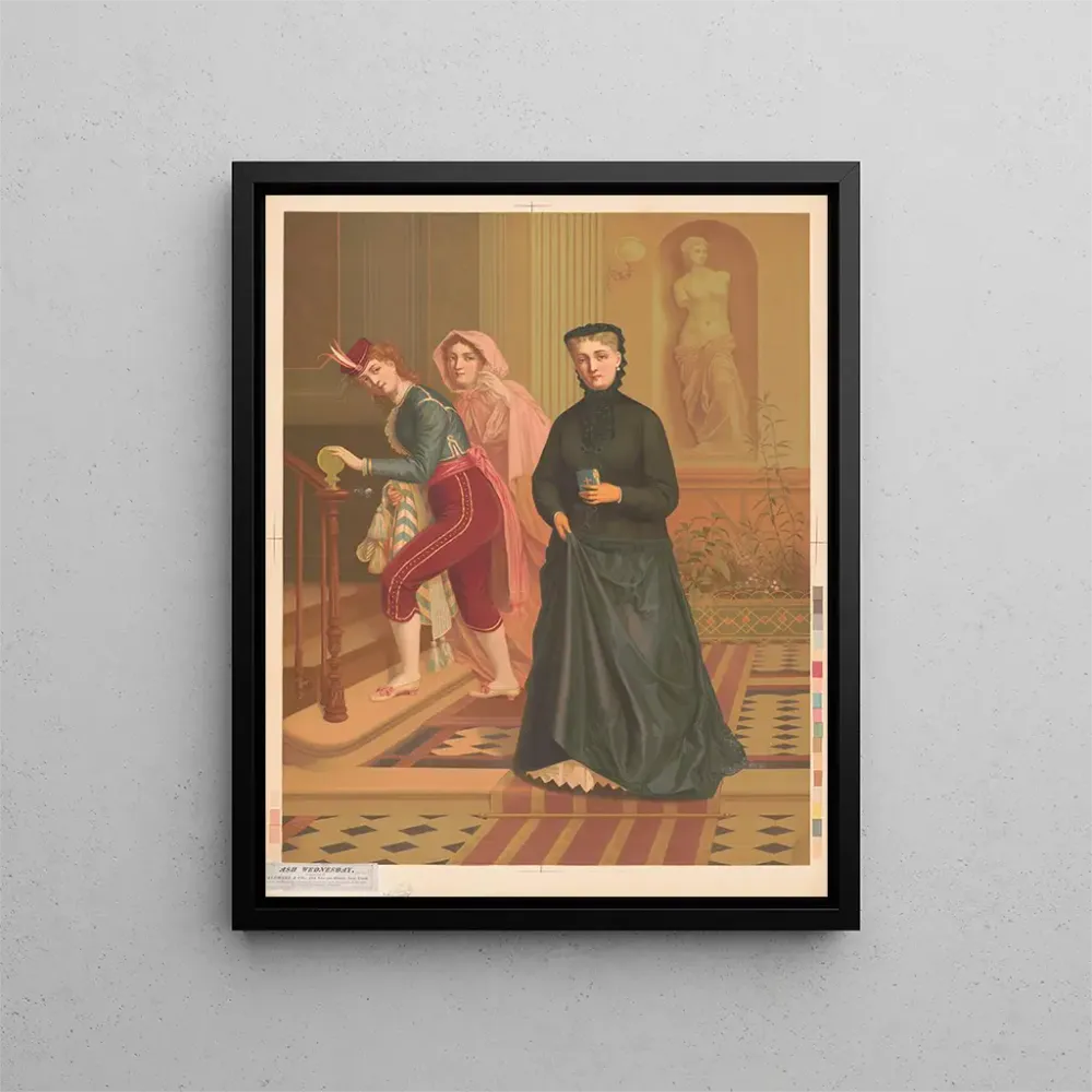 Tableau Mercredi des Cendres - Caldwell Co | Reproduction