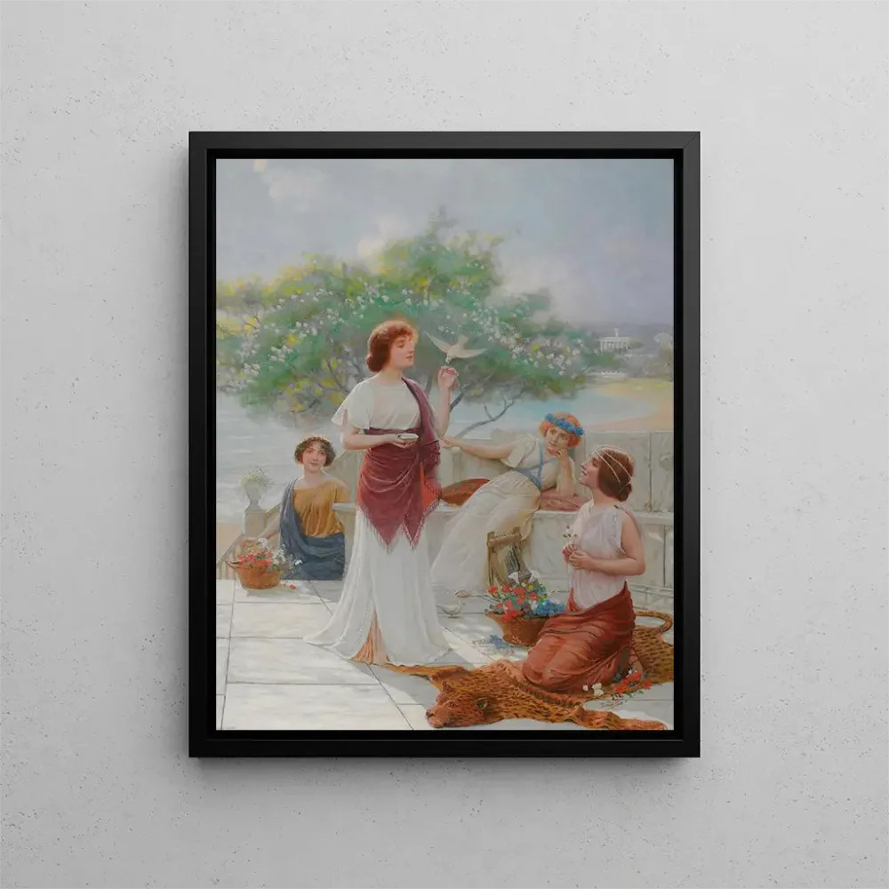 Tableau Un messager d'amour - Abbey Altson | Reproduction