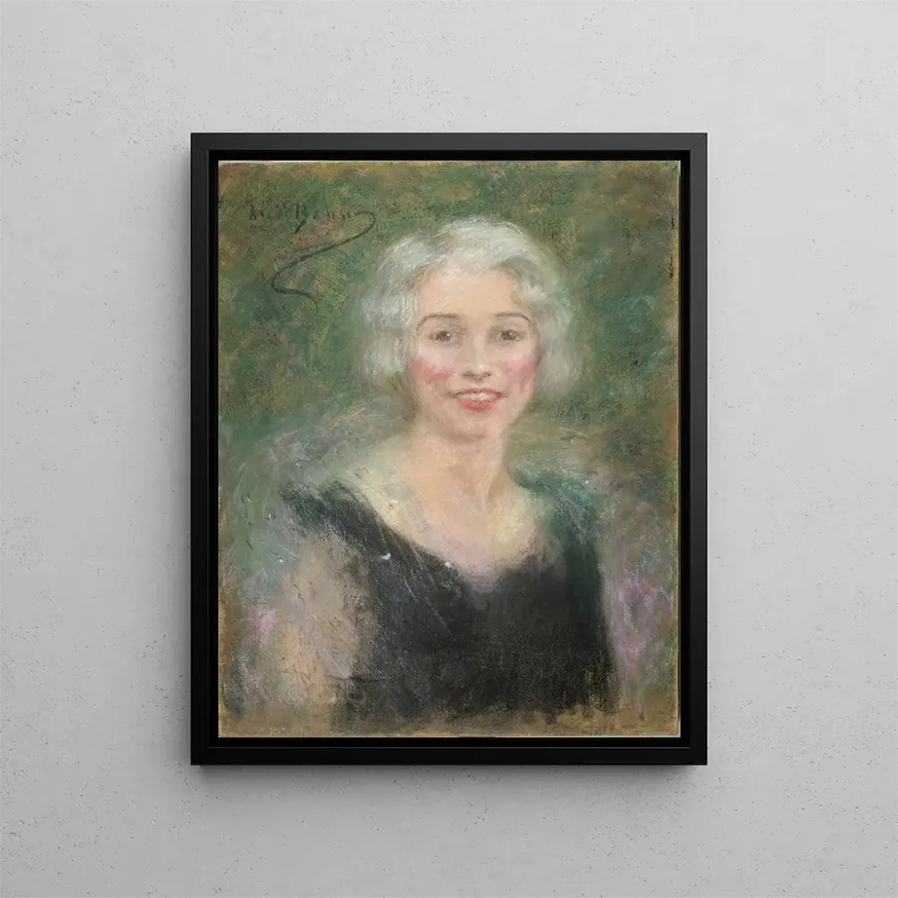 Tableau Mme Leslie Carter - Alice Pike Barney | Reproduction