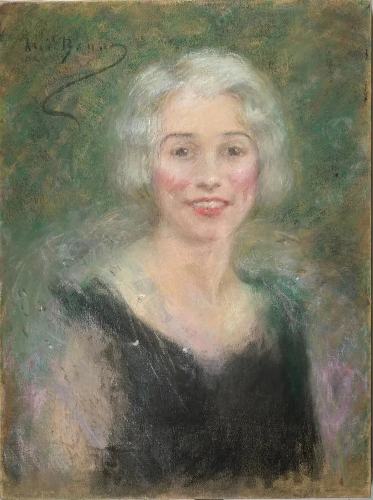 Tableau Mme Leslie Carter - Alice Pike Barney | Reproduction