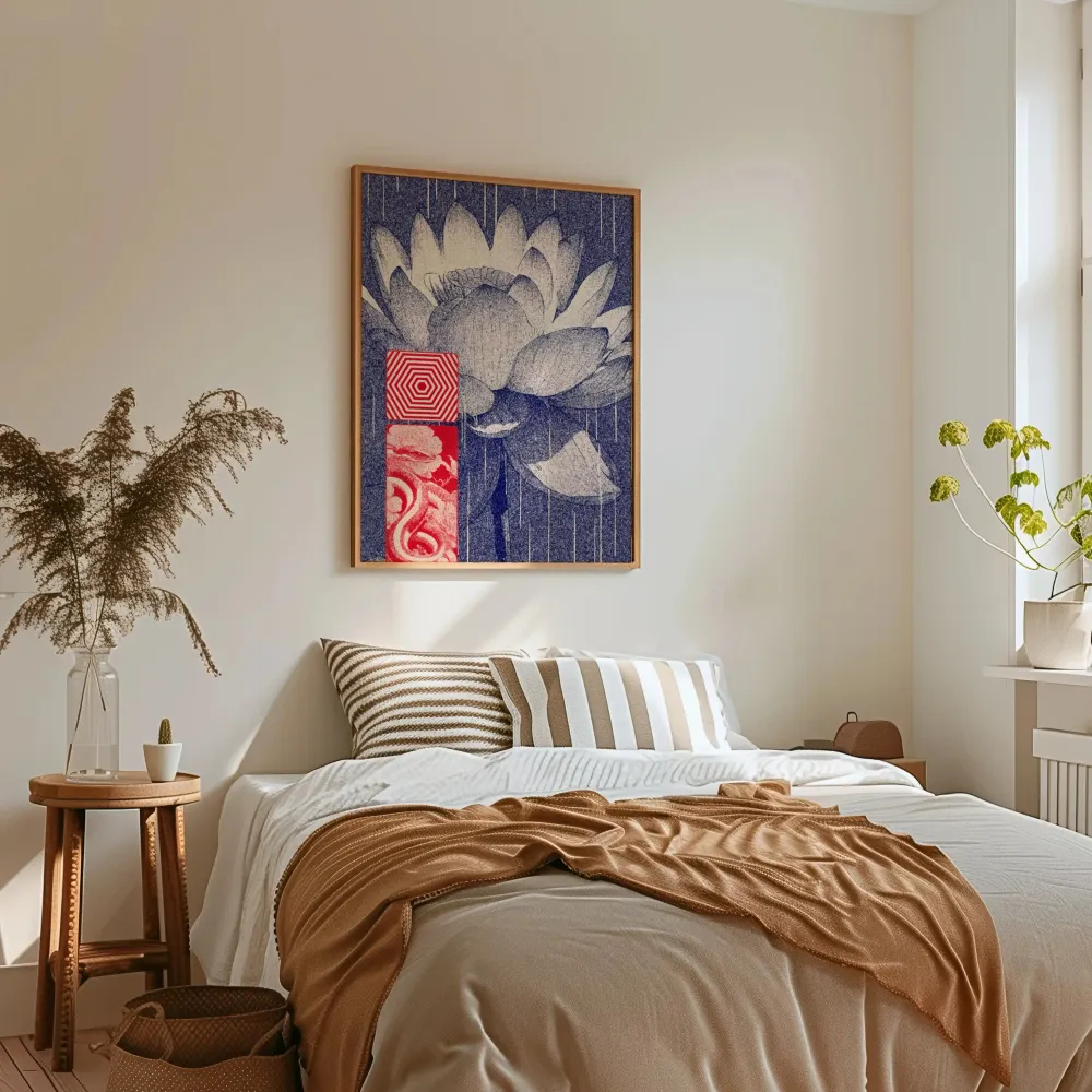 Tableau Moderne – Chill - Lotus Rouge