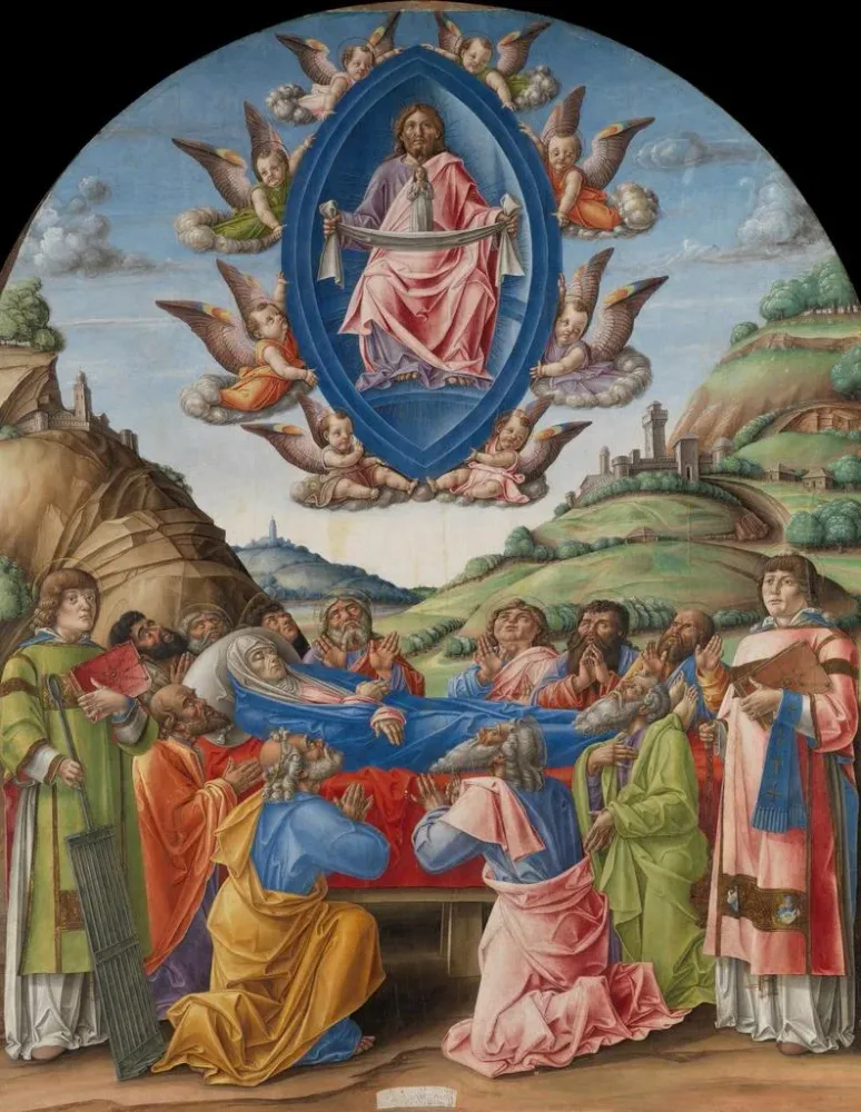Tableau La mort de la Vierge - Bartolomeo Vivarini | Reproduction