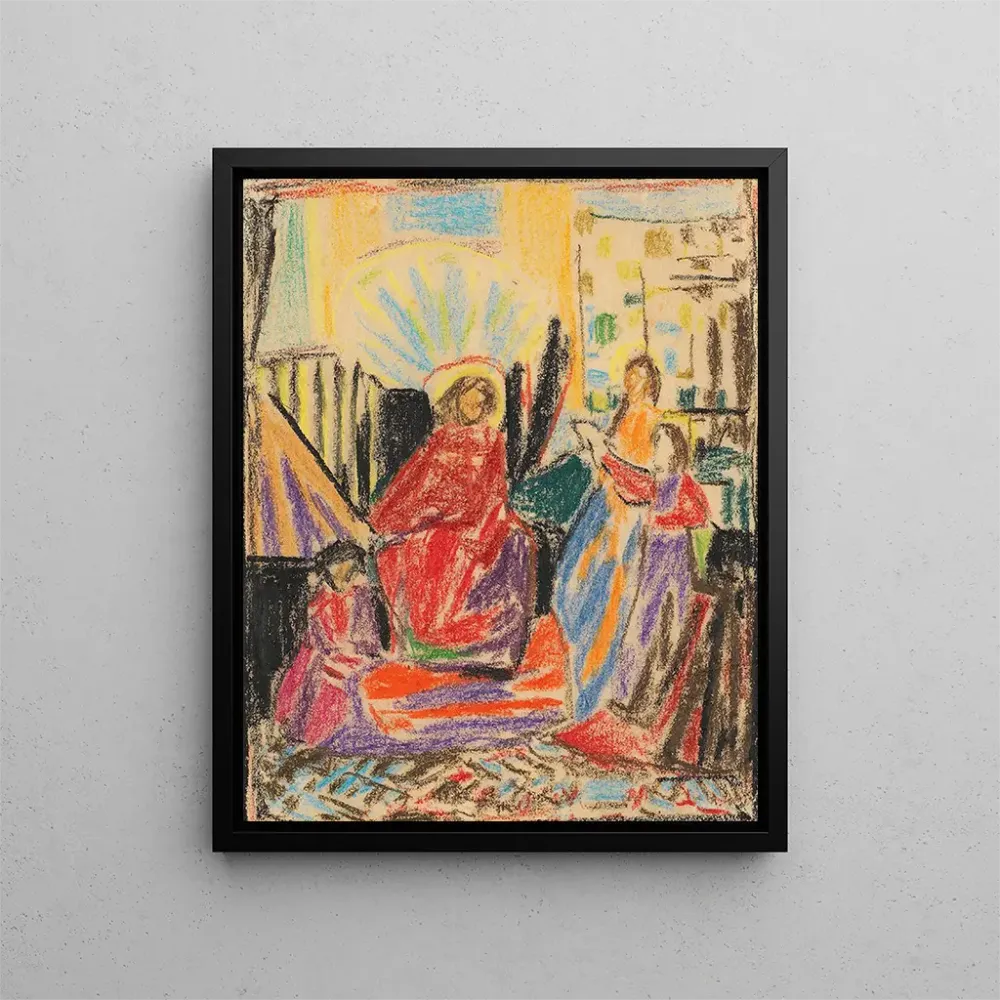 Tableau Motif religieux - Adolf Hölzel | Reproduction