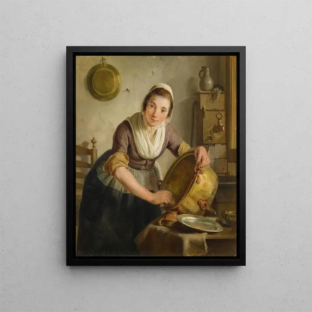 Tableau Nettoyant pour chaudière - Adriaan de Lelie | Reproduction