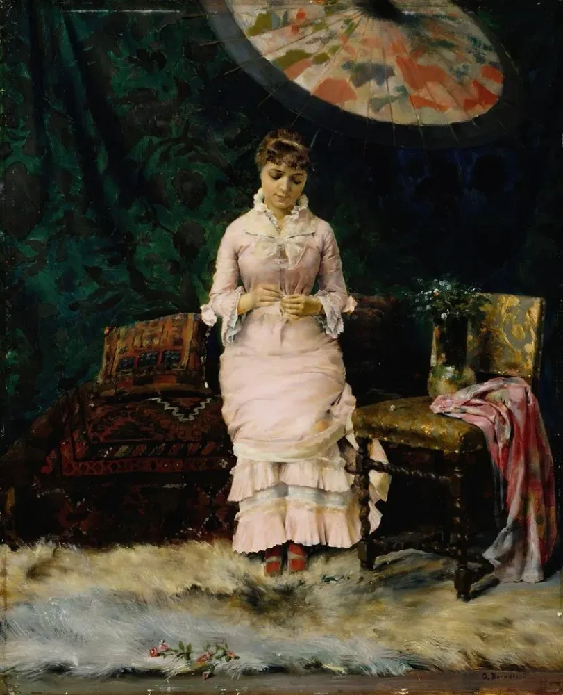 Tableau Oui Non Pause dans le studio - Gunnar Berndtson | Reproduction
