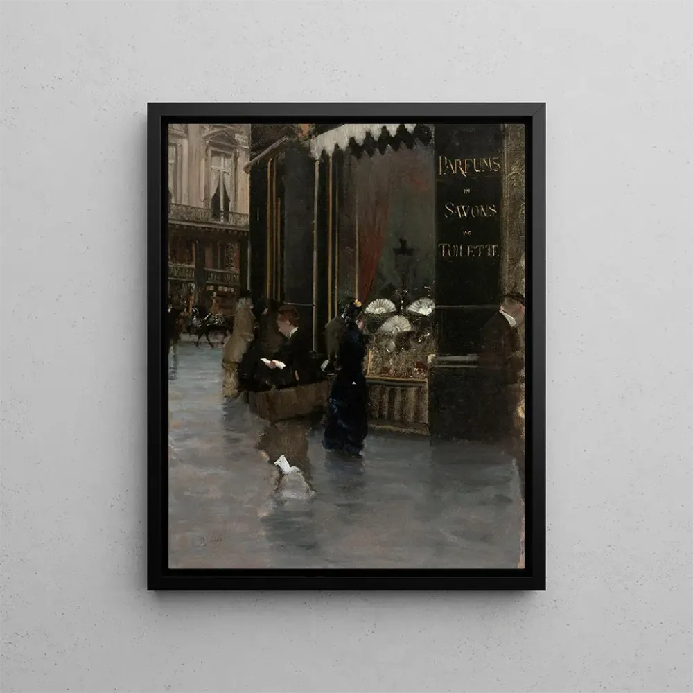 Tableau La parfumerie - Giuseppe de Nittis | Reproduction