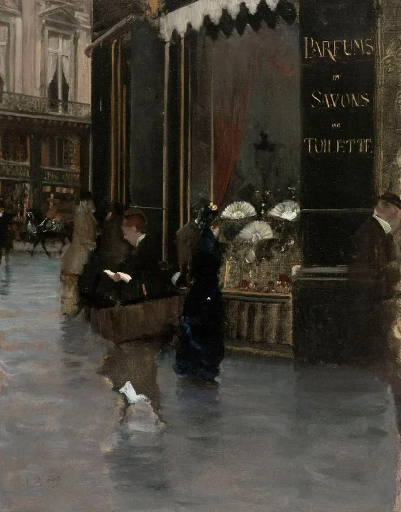 Tableau La parfumerie - Giuseppe de Nittis | Reproduction