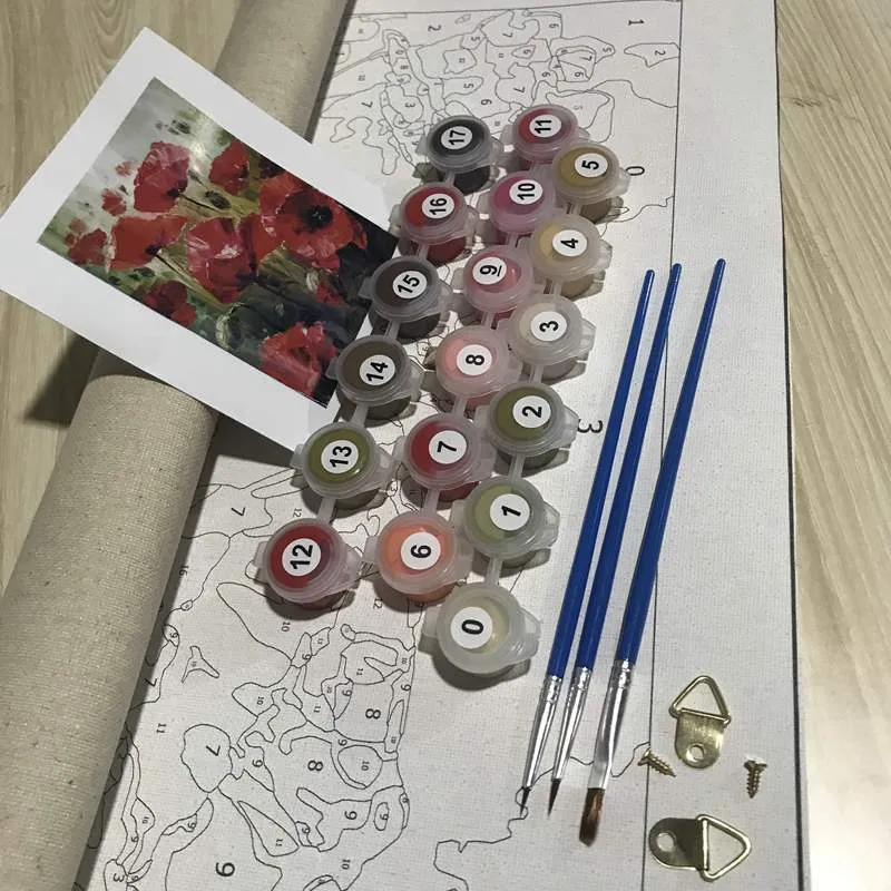 Tableau De Peinture à l'Huile Vintage