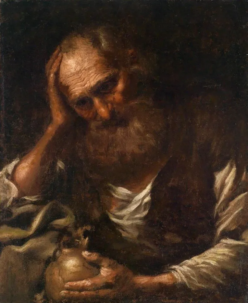Tableau Un philosophe - Bernhard Keil | Reproduction