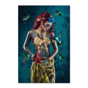Tableau Plexi - Femme Océ