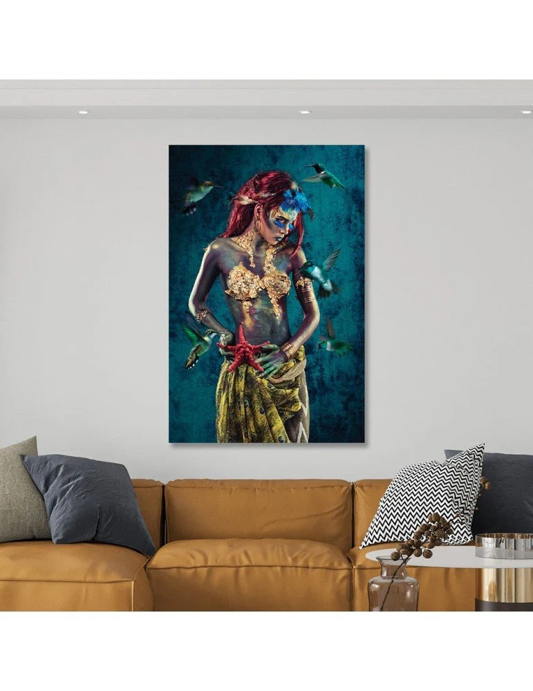 Tableau Plexi - Femme Océ