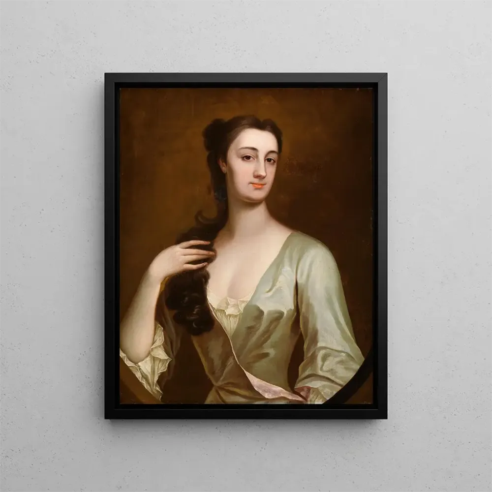 Tableau Portrait de Cecilia Leeson née Leigh d1737 - Anthony Lee | Reproduction