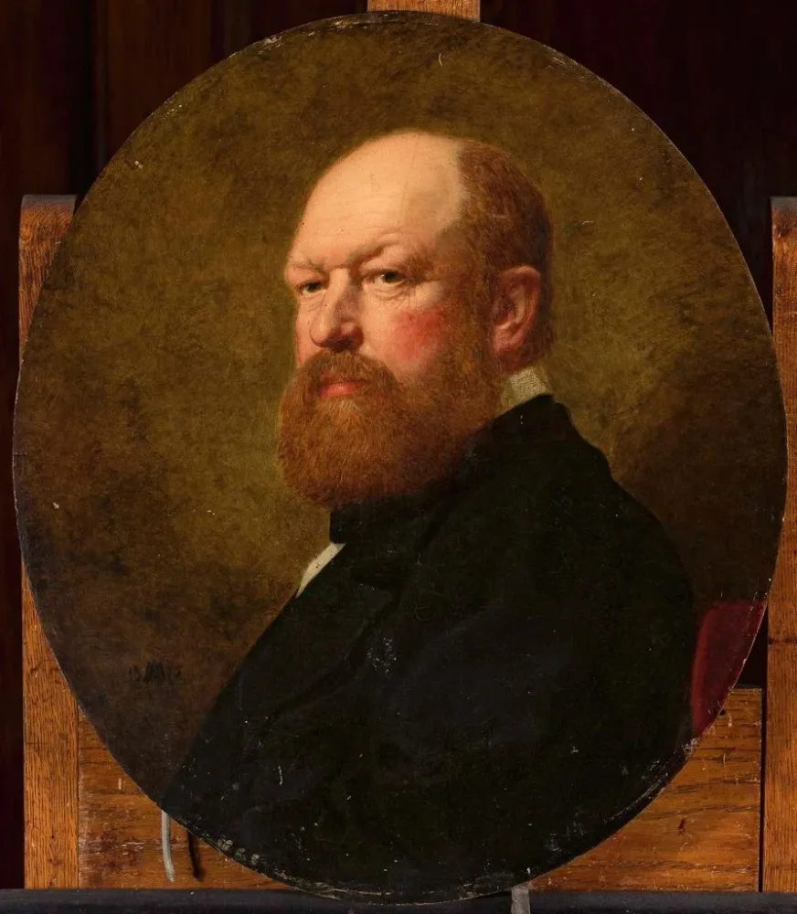 Tableau Portrait d'Alexandre Branicki 1821-1877 - Andrzej Mniszech | Reproduction