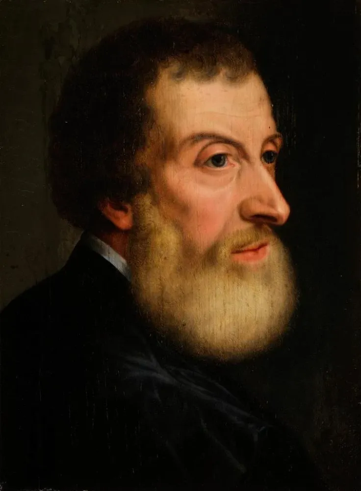 Tableau Portrait d'Alexandre Grapheus - Anonyme | Reproduction