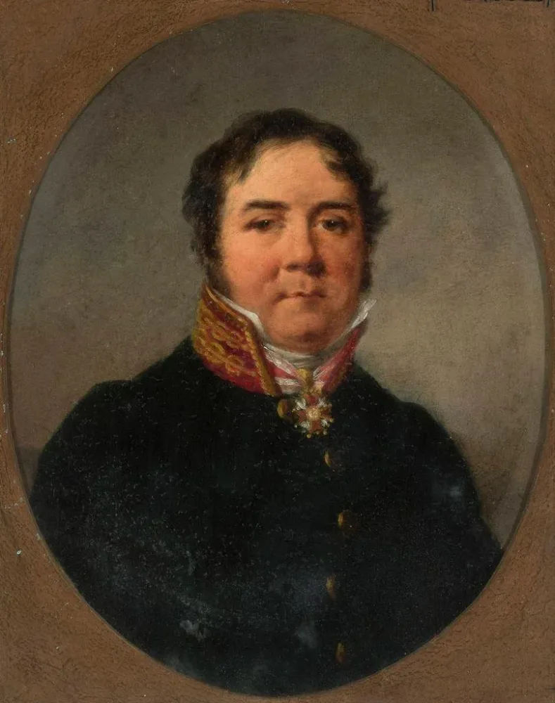 Tableau Portrait d'Antoni Erazm Makarowicz - Aleksander Ludwik Molinari | Reproduction