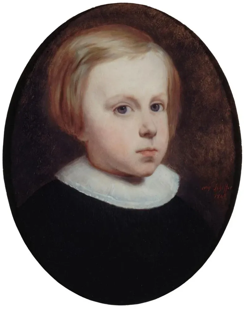 Tableau Portrait d'enfant - Ary Scheffer | Reproduction