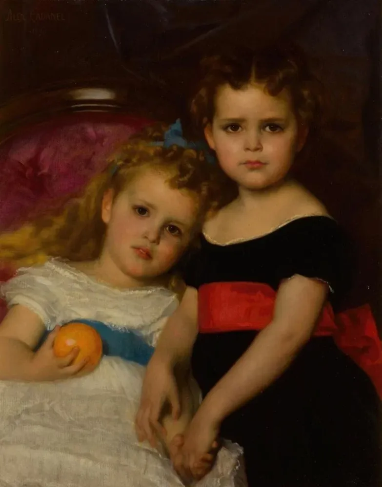 Tableau Portrait des deux sœurs - Alexandre Cabanel | Reproduction
