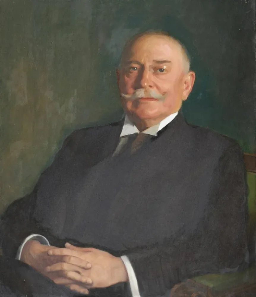 Tableau Portrait du directeur de la banque Salin Sundsval - Bernhard Störmann | Reproduction