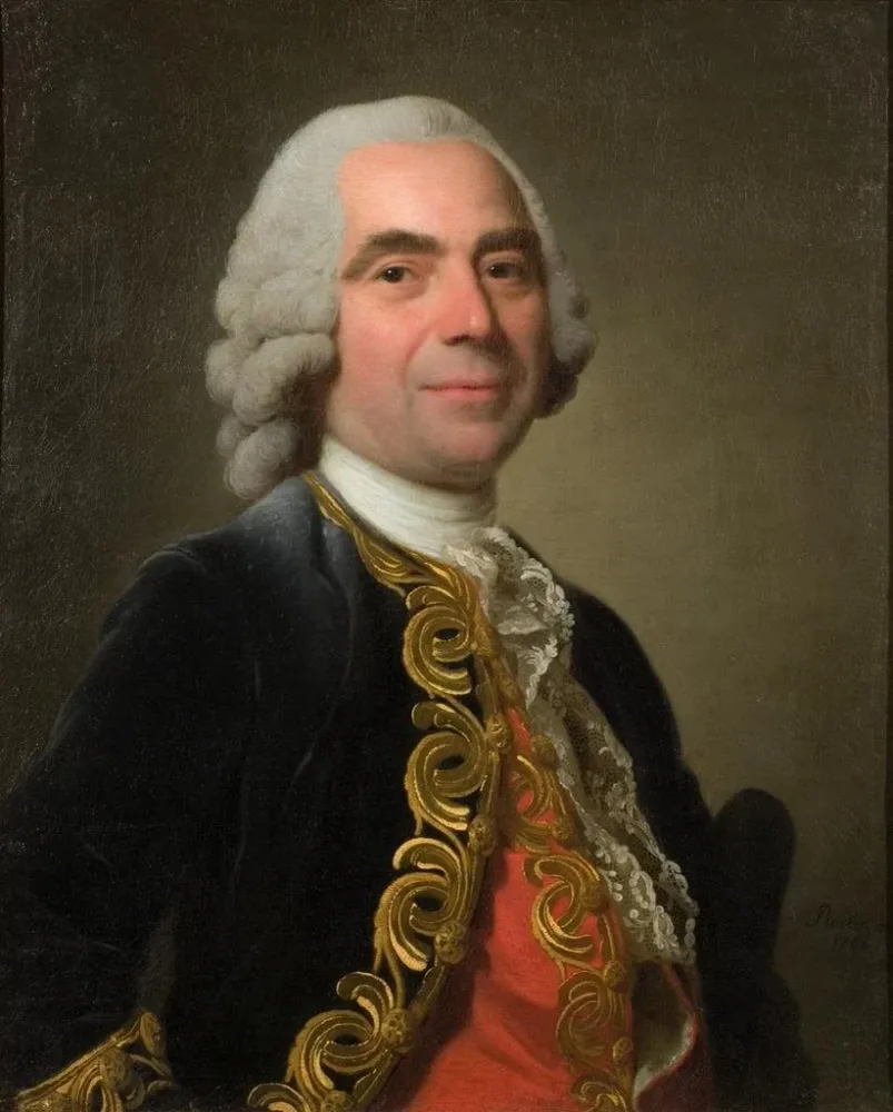 Tableau Portrait d'un cavalier - Alexander Roslin | Reproduction