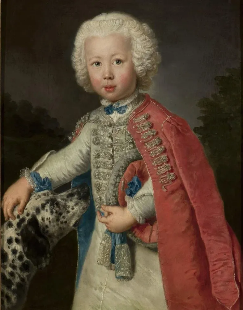 Tableau Portrait d'un garçon - Antoine Pesne | Reproduction