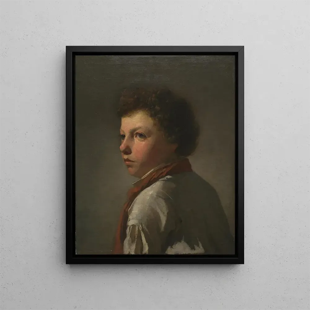 Tableau Portrait d'un jeune homme - Anonyme | Reproduction