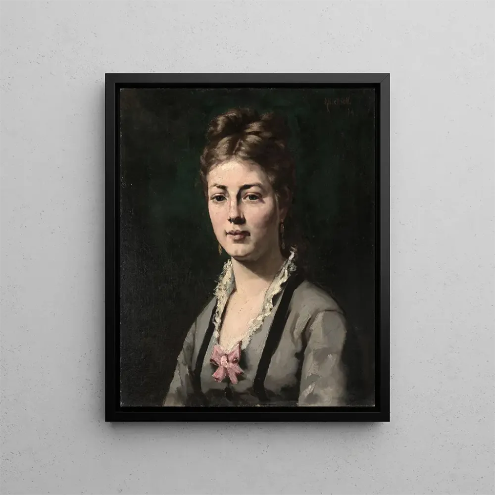 Tableau Portrait d'une femme - Abraham Archibald Anderson | Reproduction