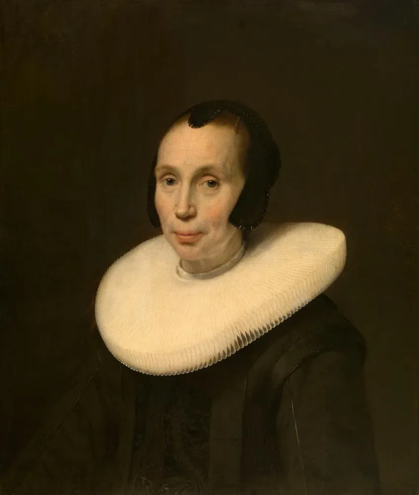Tableau Portrait d'une femme - Abraham de Vries | Reproduction