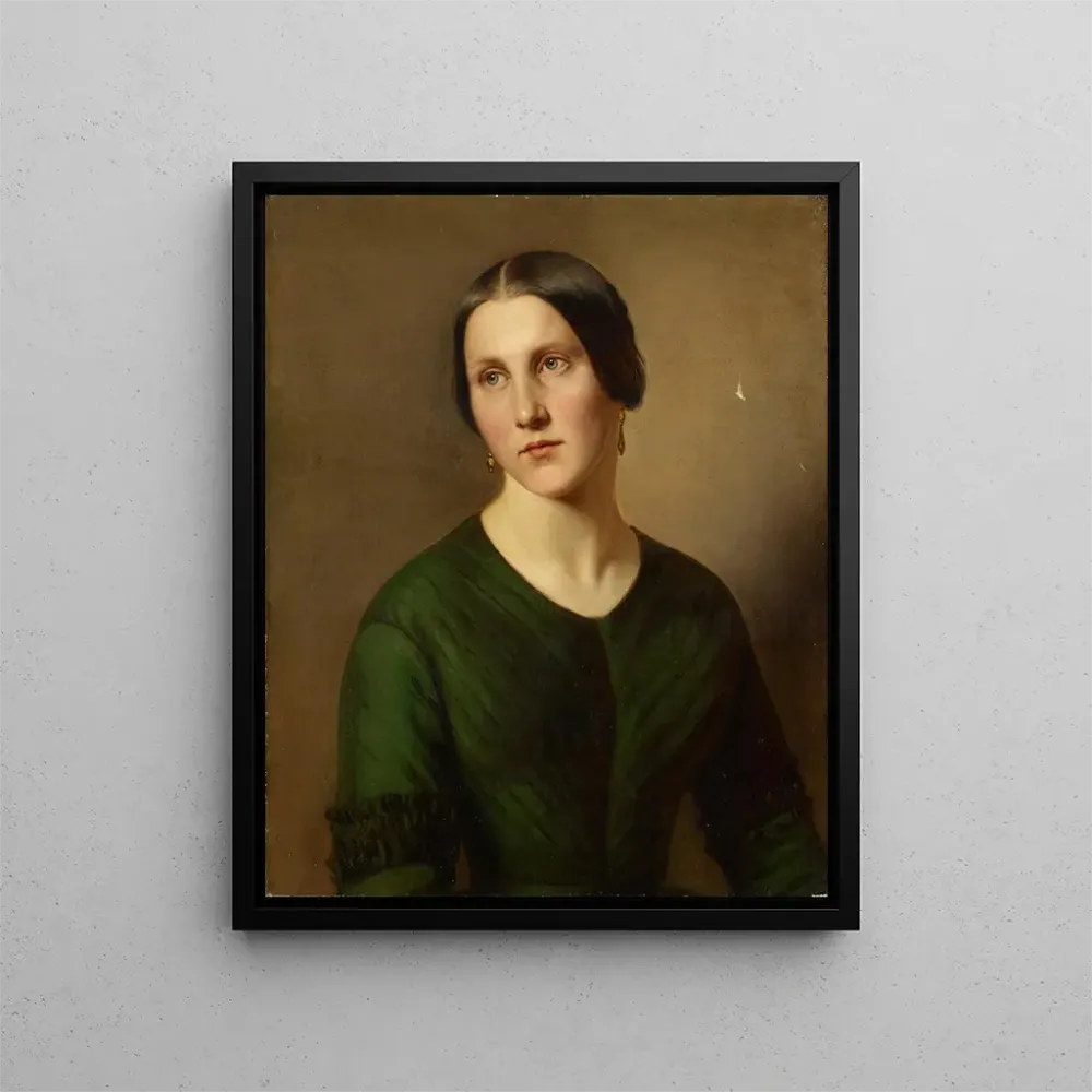 Tableau Portrait d'une femme - Adolf Follenweider | Reproduction