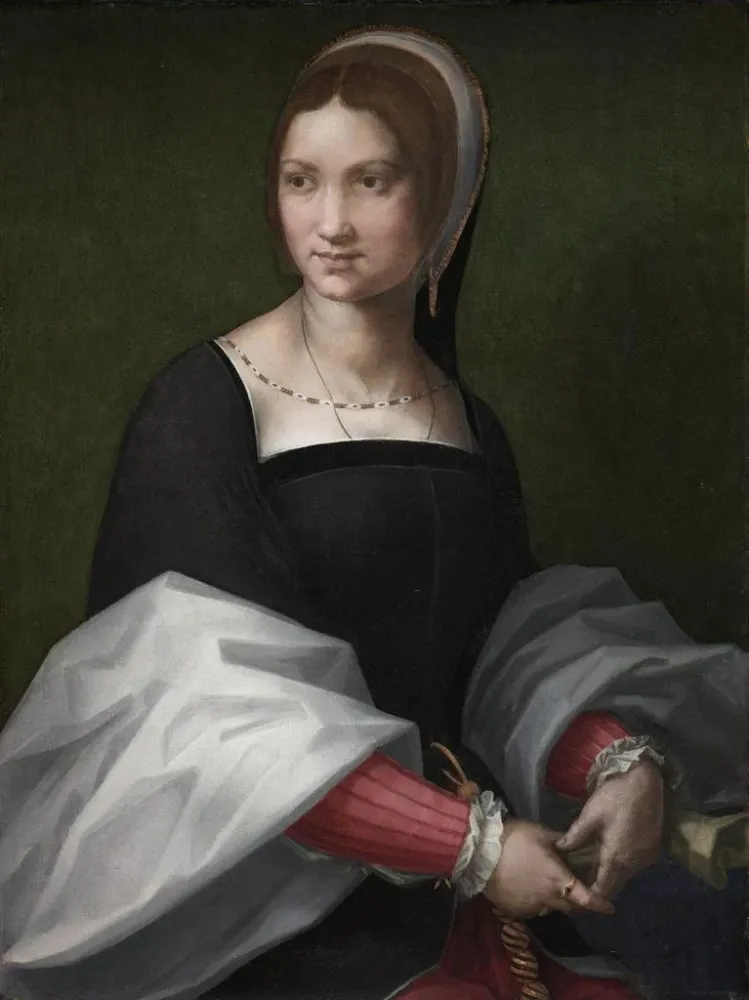 Tableau Portrait d'une femme - Andrea del Sarto | Reproduction