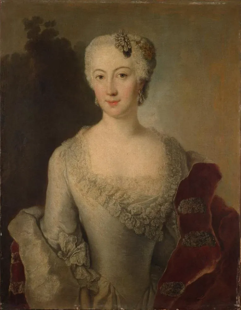Tableau Portrait d'une femme - Anton Raphaël Mengs | Reproduction