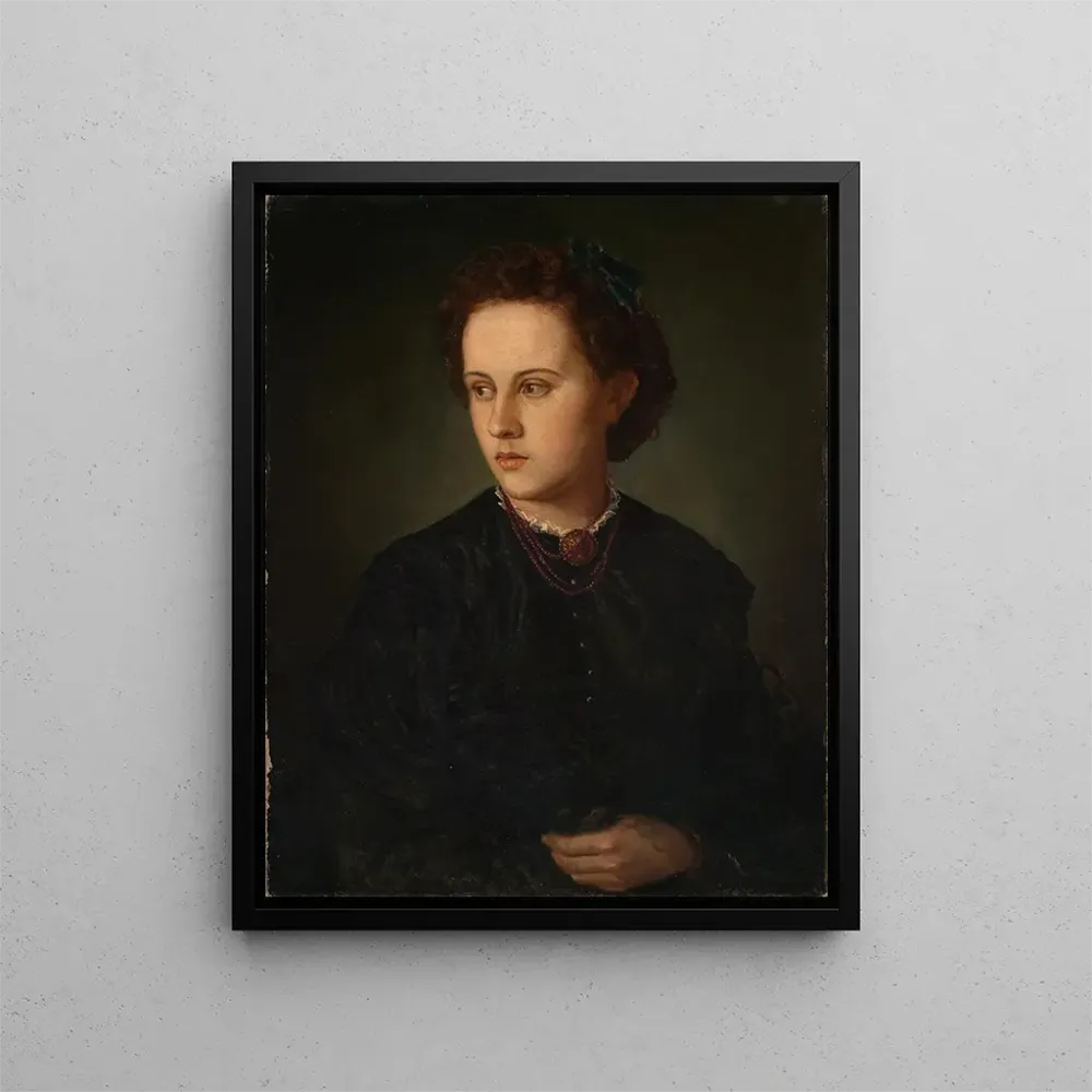 Tableau Portrait d'une fille - Anselm Feuerbach | Reproduction