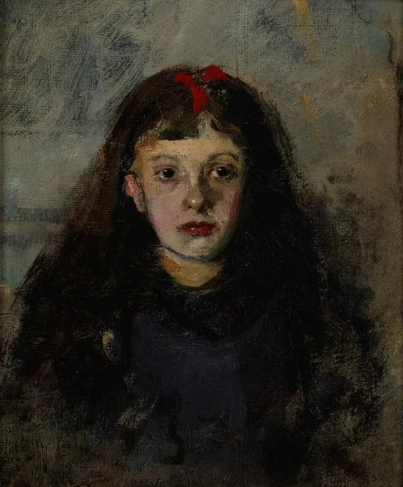 Tableau Portrait d'une fille, Zofia Sokoowska - Olga Boznanska | Reproduction