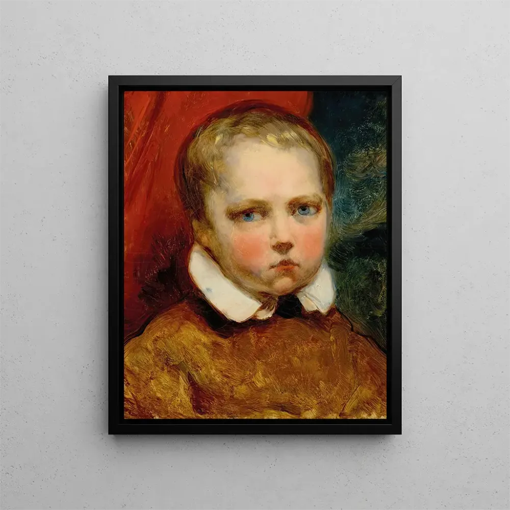 Tableau Portrait de garçon nommé Léon - Ary Scheffer | Reproduction