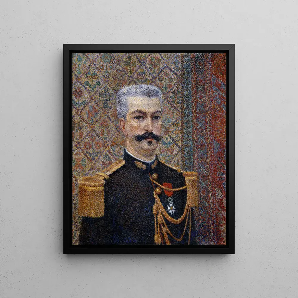 Tableau Portrait de Monsieur Pool - Albert Dubois-Pillet | Reproduction
