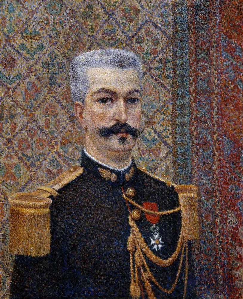 Tableau Portrait de Monsieur Pool - Albert Dubois-Pillet | Reproduction