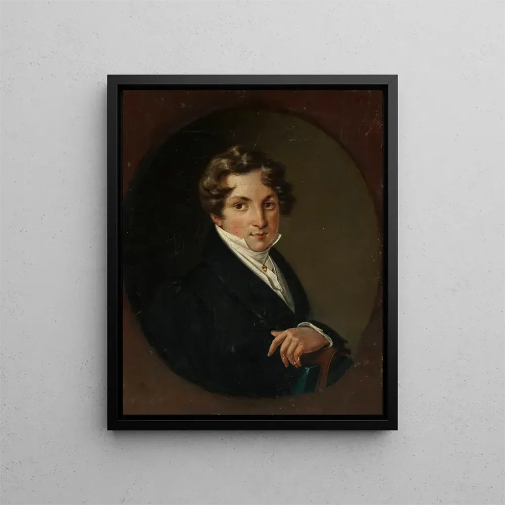 Tableau Portrait de Władysław Brunwej - Aleksander Ludwik Molinari | Reproduction