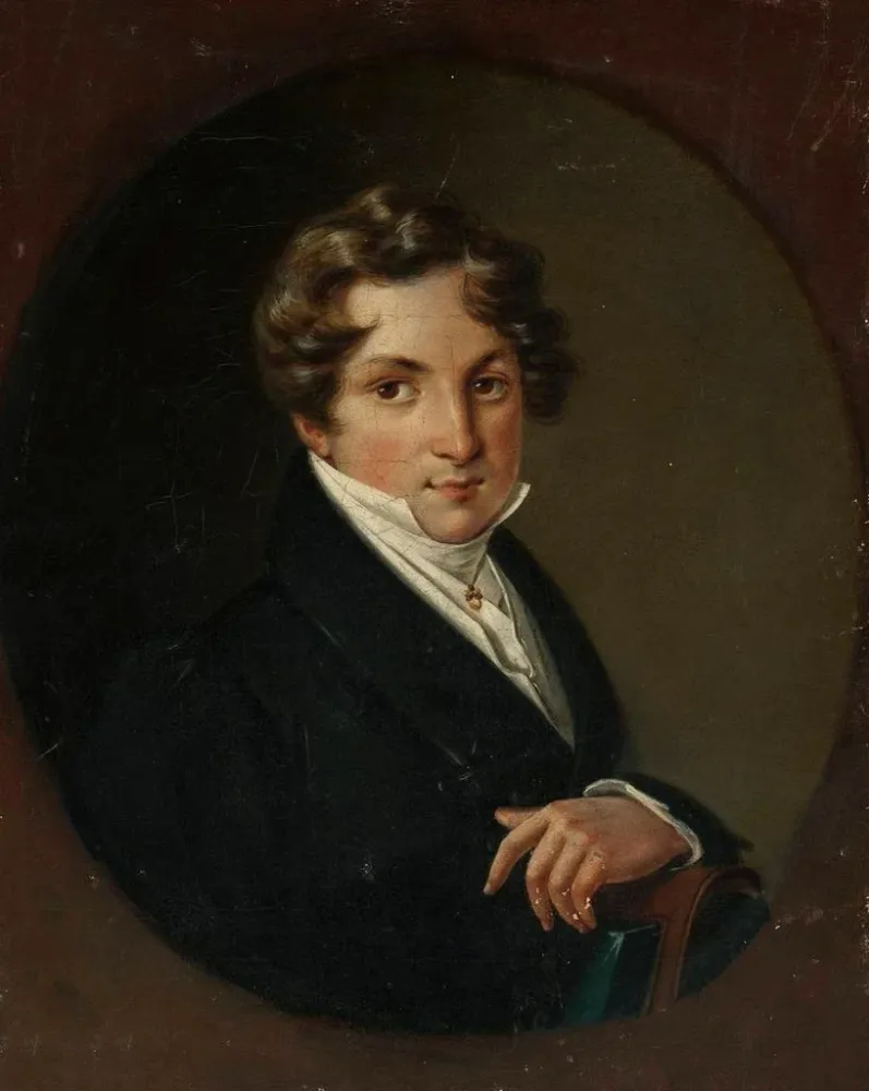 Tableau Portrait de Władysław Brunwej - Aleksander Ludwik Molinari | Reproduction