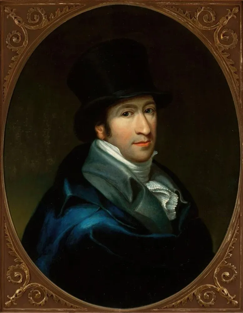 Tableau Portrait de Wiktor Ossoliski - Alojzy Reichan | Reproduction
