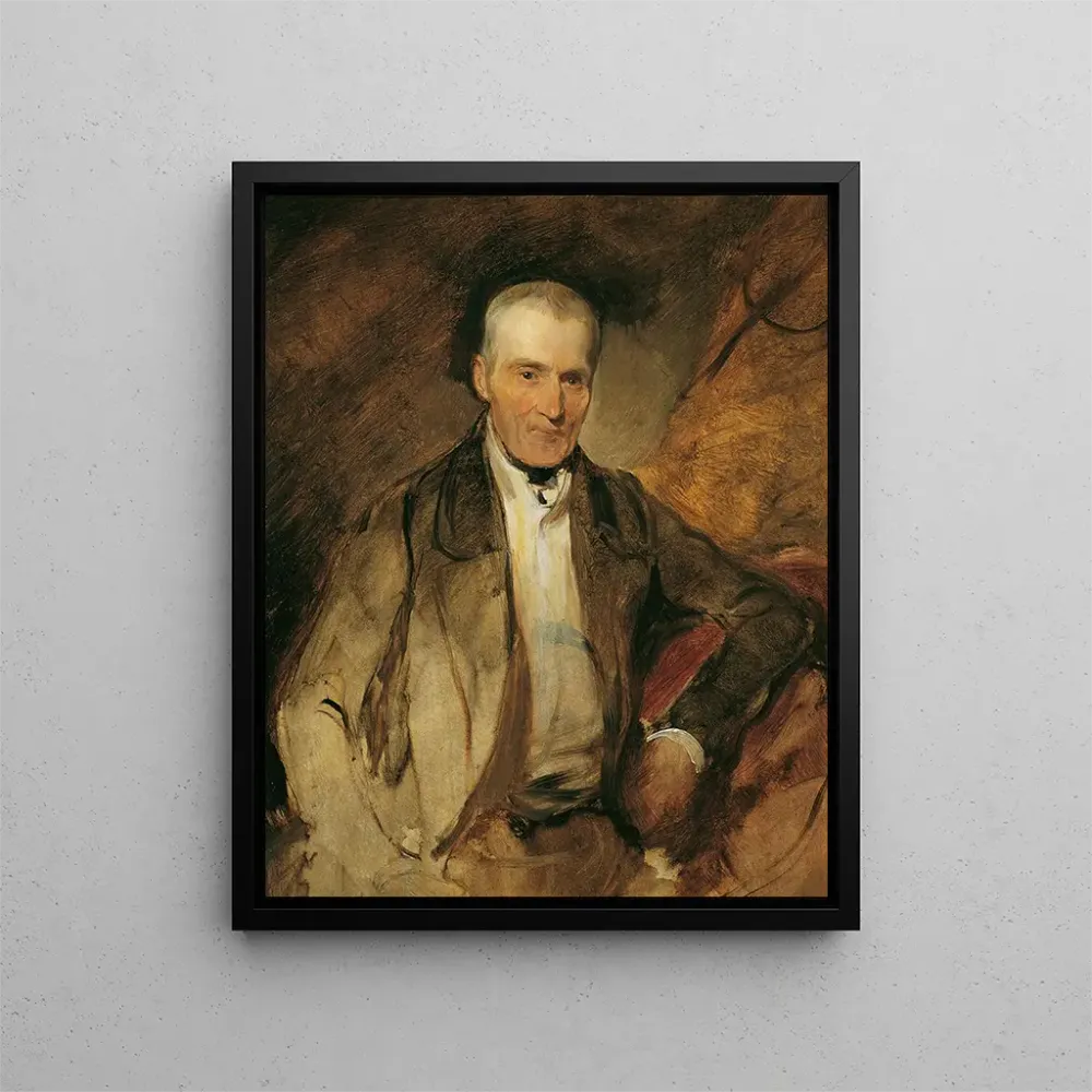 Tableau Le père du peintre Georg Raab - August von Pettenkofen | Reproduction