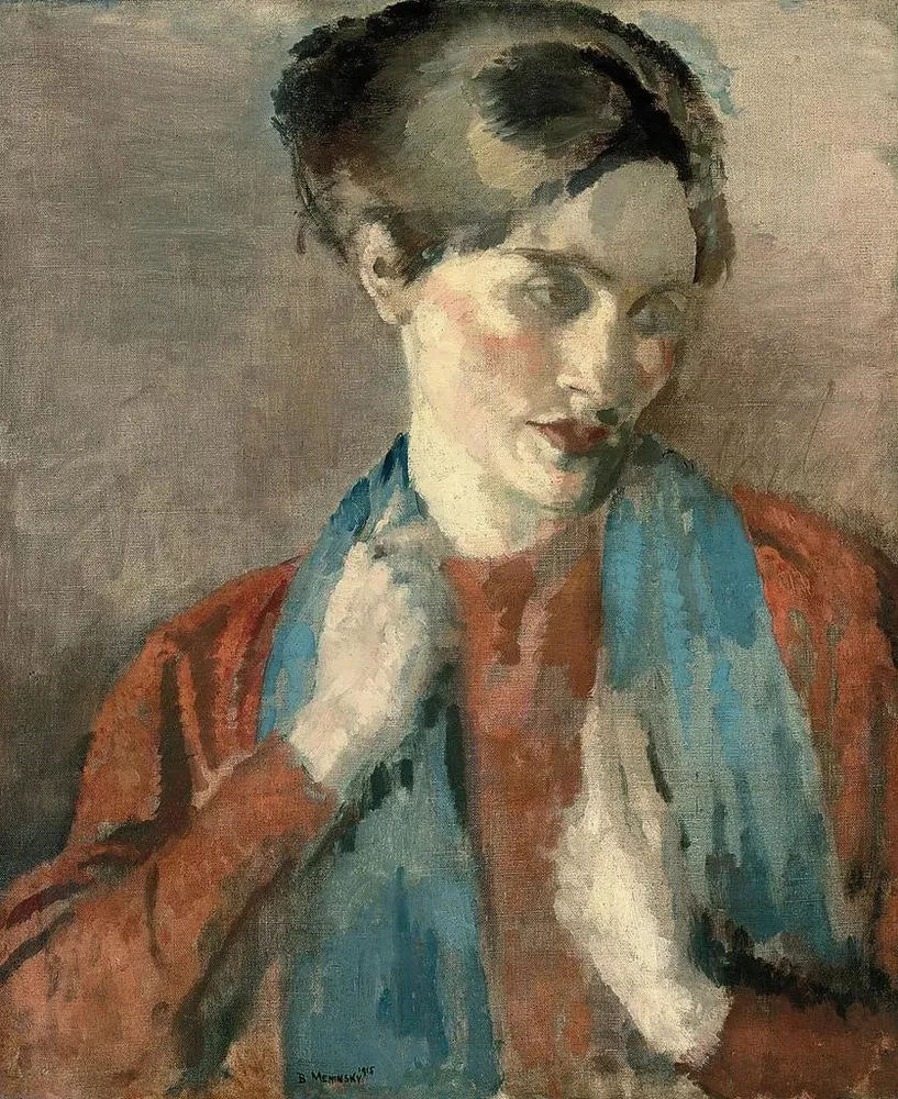 Tableau La première épouse - Bernard Meninsky | Reproduction